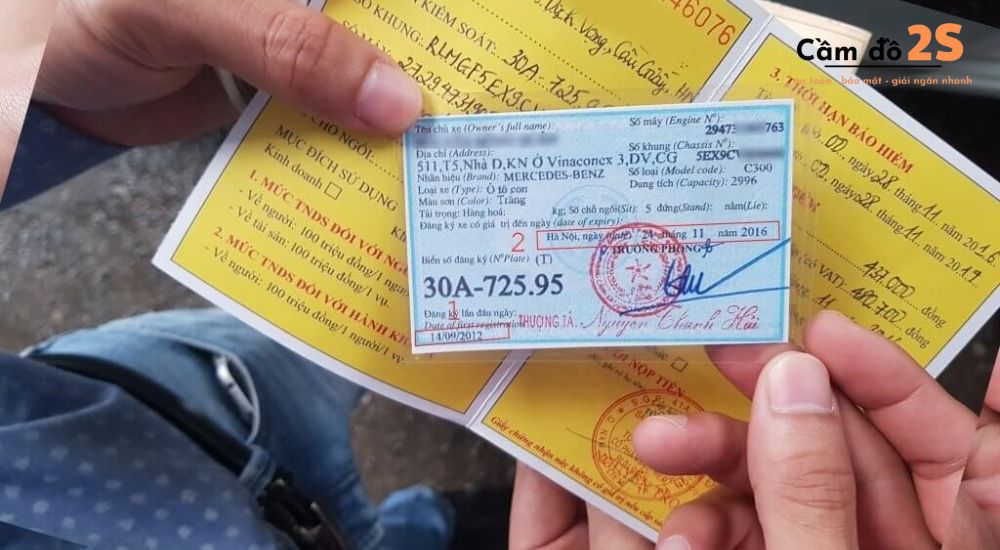 Thủ tục cầm cavet xe ô tô gồm những gì
